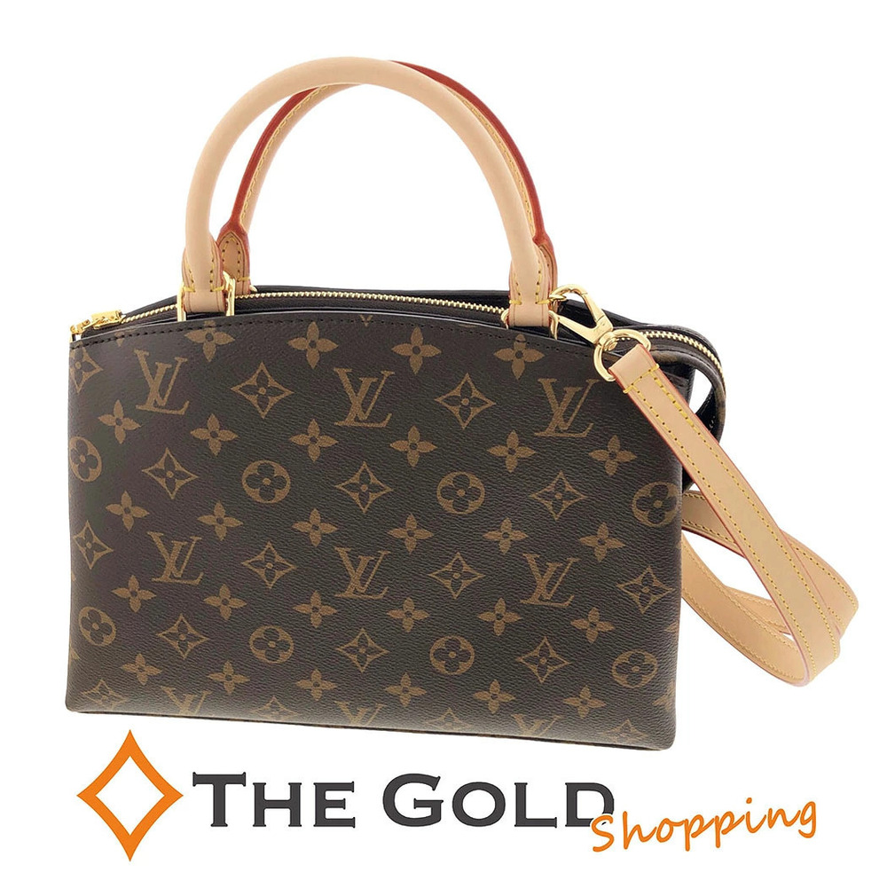 Louis Vuitton Palais Monogram Canvas 2Way Shoulder Bag Brown